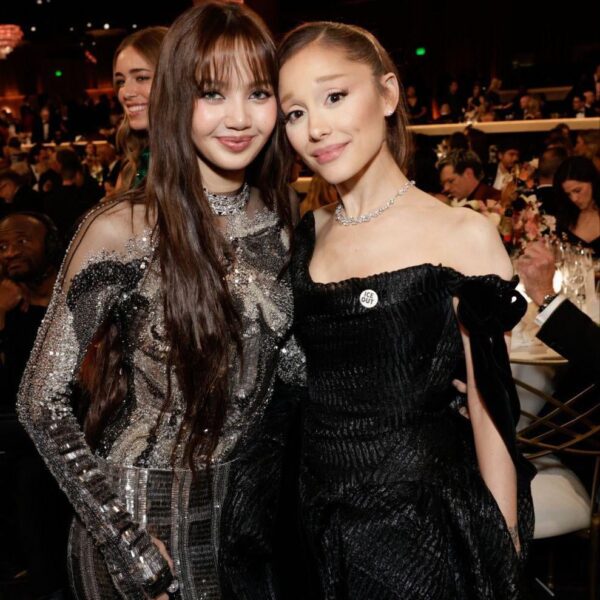 260112 Lisa and Ariana Grande at the Global Globes