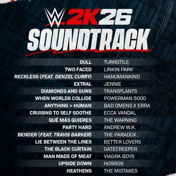 260227 ExtraL by Jennie will be featured on the WWE 2K26 Soundtrack