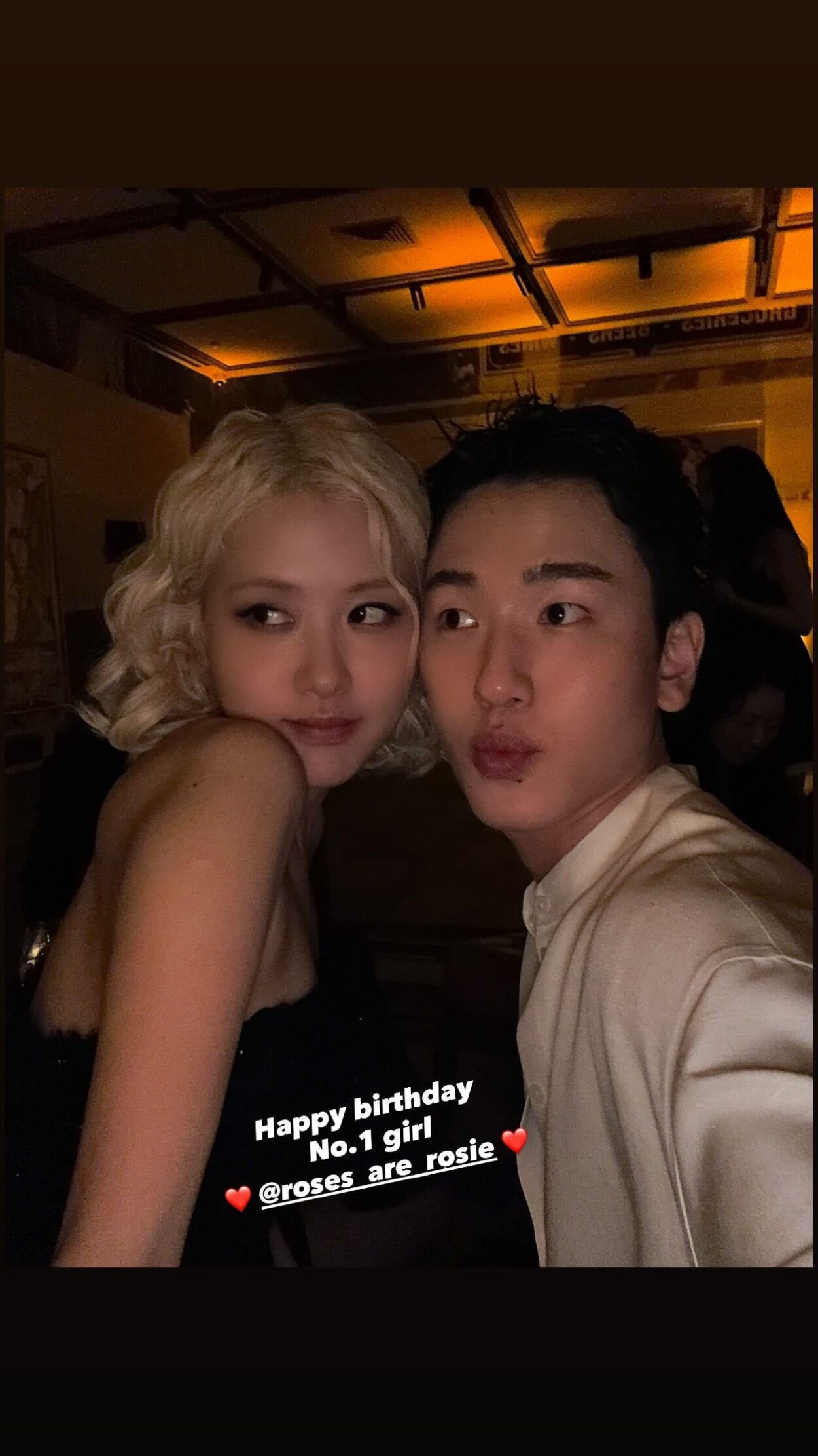 260211 samuellimxx IG Story Update w/ Rosé