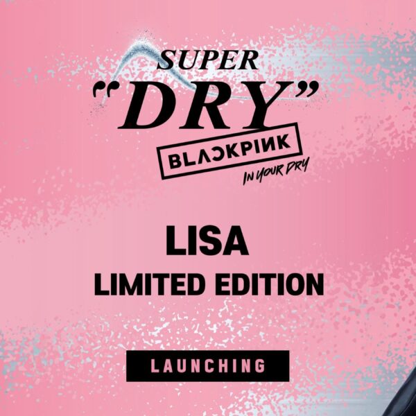 260202 BLACKPINK for Asahi Super Dry Special Beer Can (LISA Limited Edition) Launching February 5