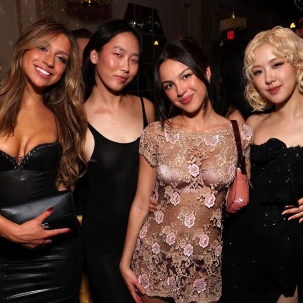 260202 ROSÉ w/ Tate McRae, Madison Hu & Olivia Rodrigo @ The 68th Annual Grammy Awards Afterparty