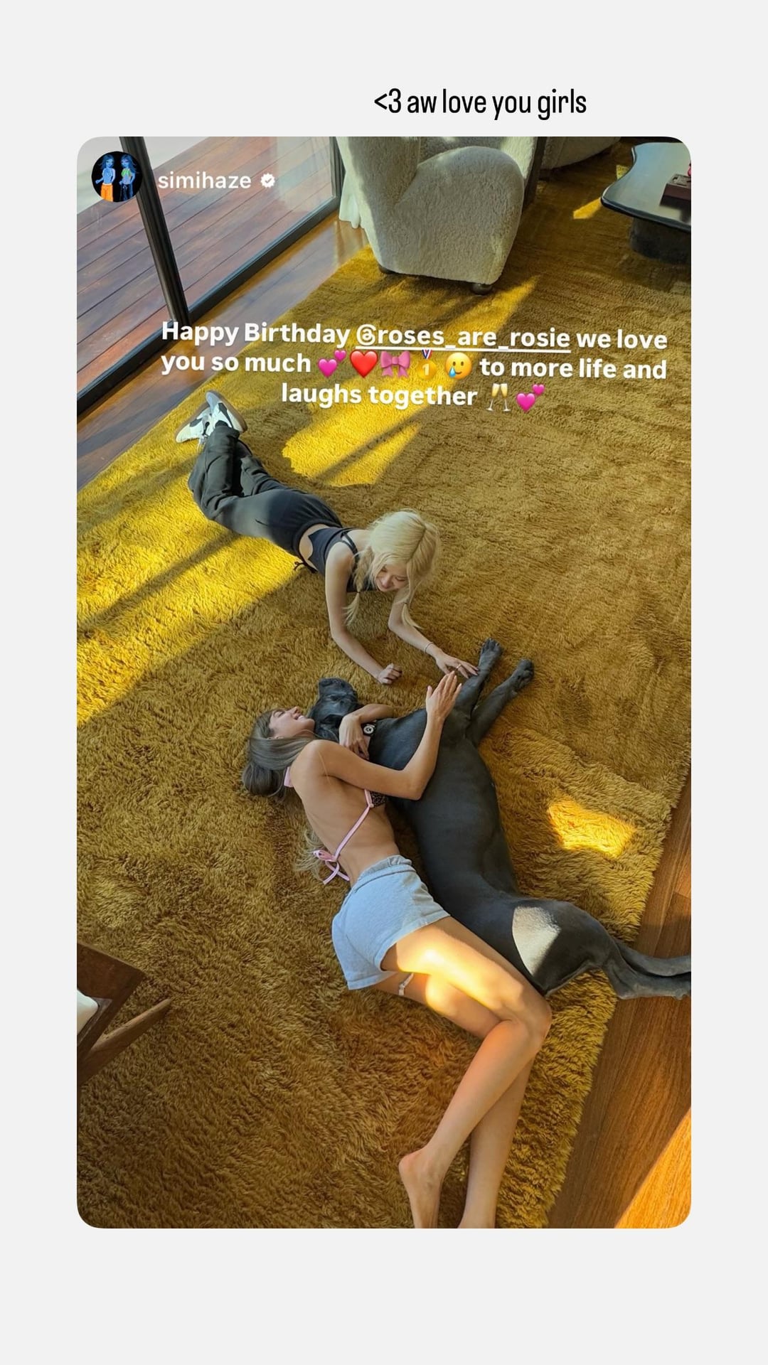 260212 ROSÉ IG Story Update