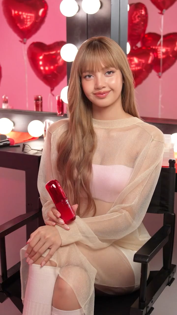 260214 SHISEIDO IG update w/Lisa | Let’s embrace the beauty of love and connection—it’s what we all need. 💖✨