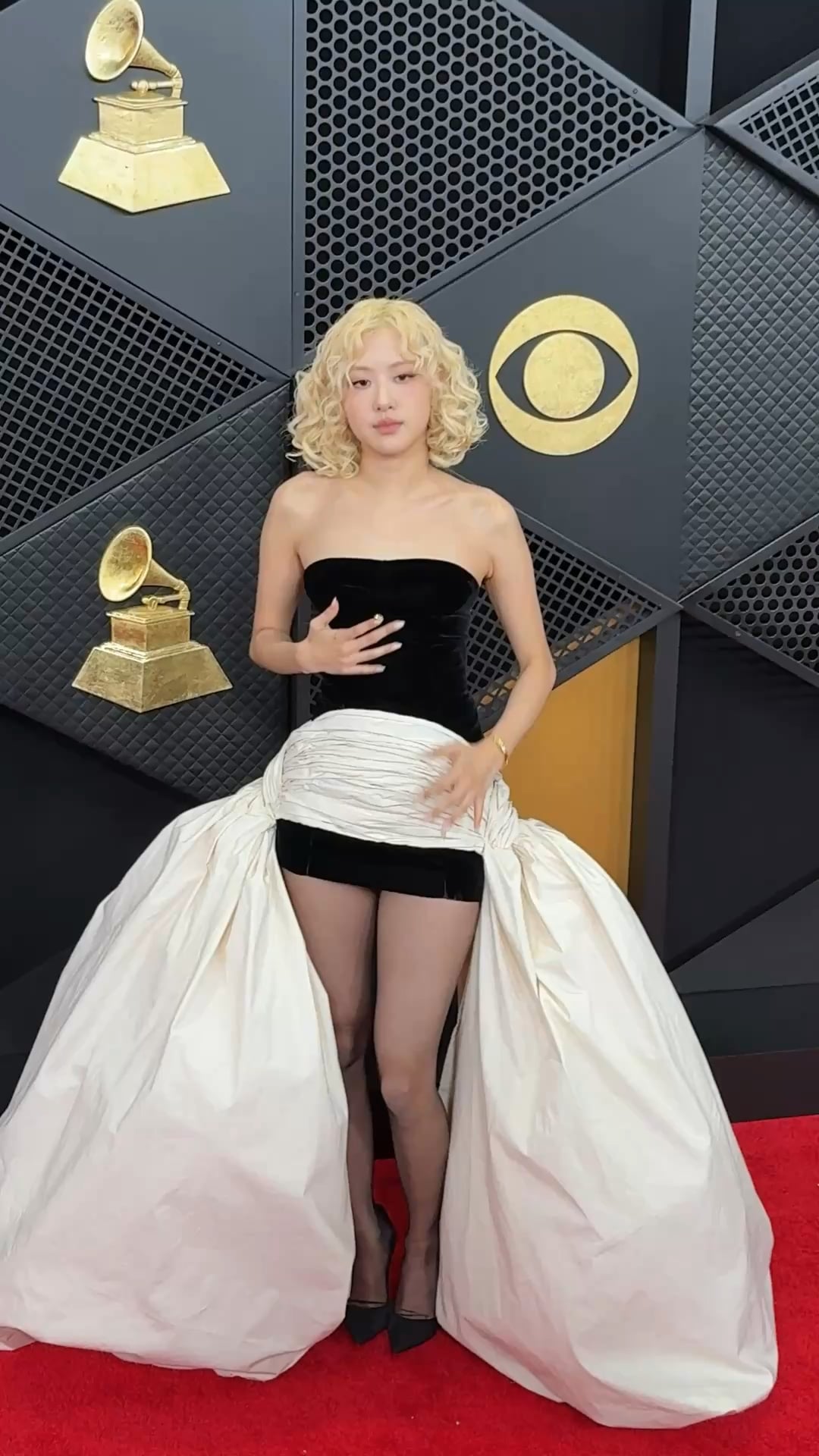 260201 Rosé arrives at The 68th Annual Grammy Awards Red Carpet