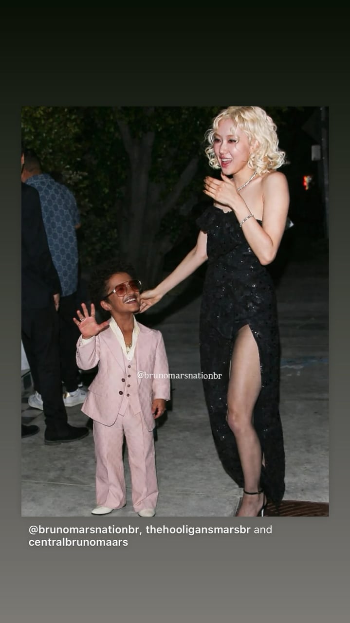 260205 Bruno Mars IG Story Update w/ ROSÉ