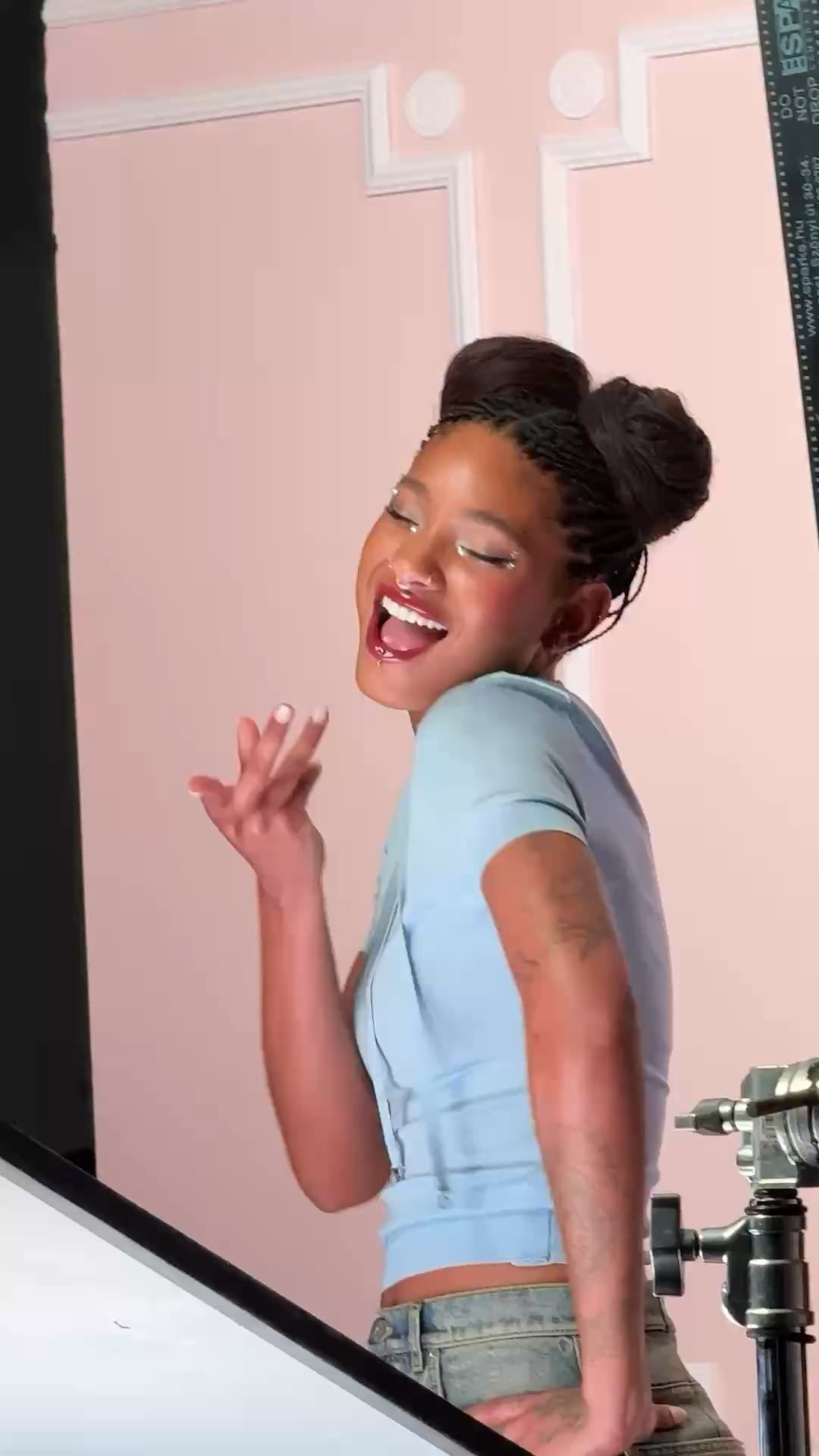 260205 Jisoo w/ Anya Taylor-Joy & Willow Smith for DIOR Beauty | Behind the Scenes