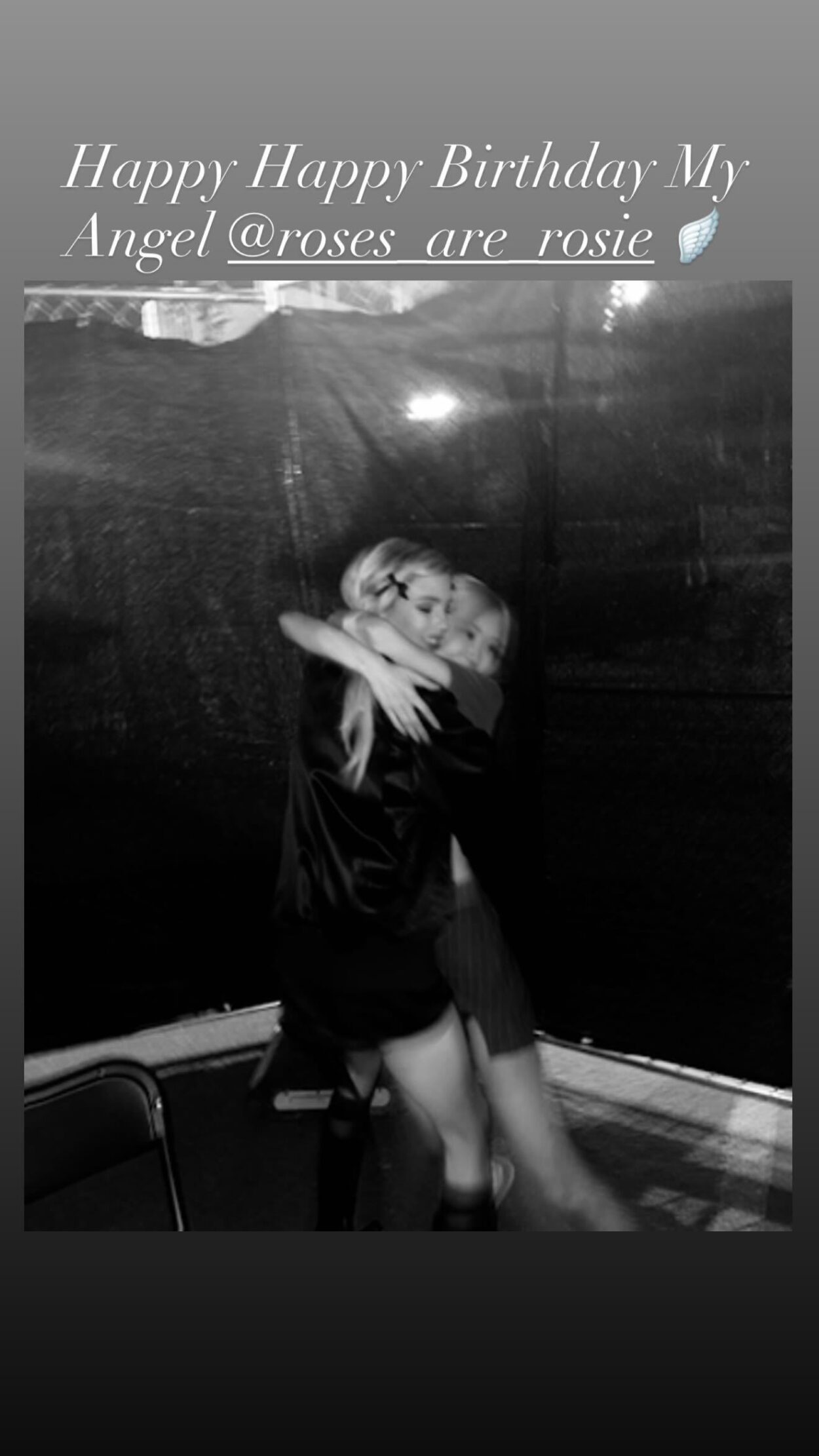 260211 Stella Maxwell IG Story Update w/ Rosé