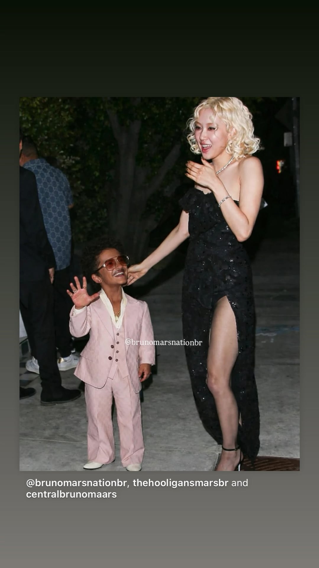 260204 Bruno Mars IG Story Update w/ Rosé