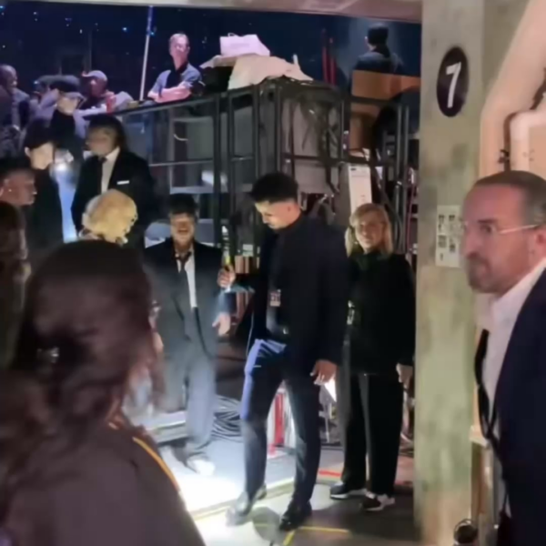 260201 ROSÉ & Bruno Mars backstage @ the 68th Grammy Awards