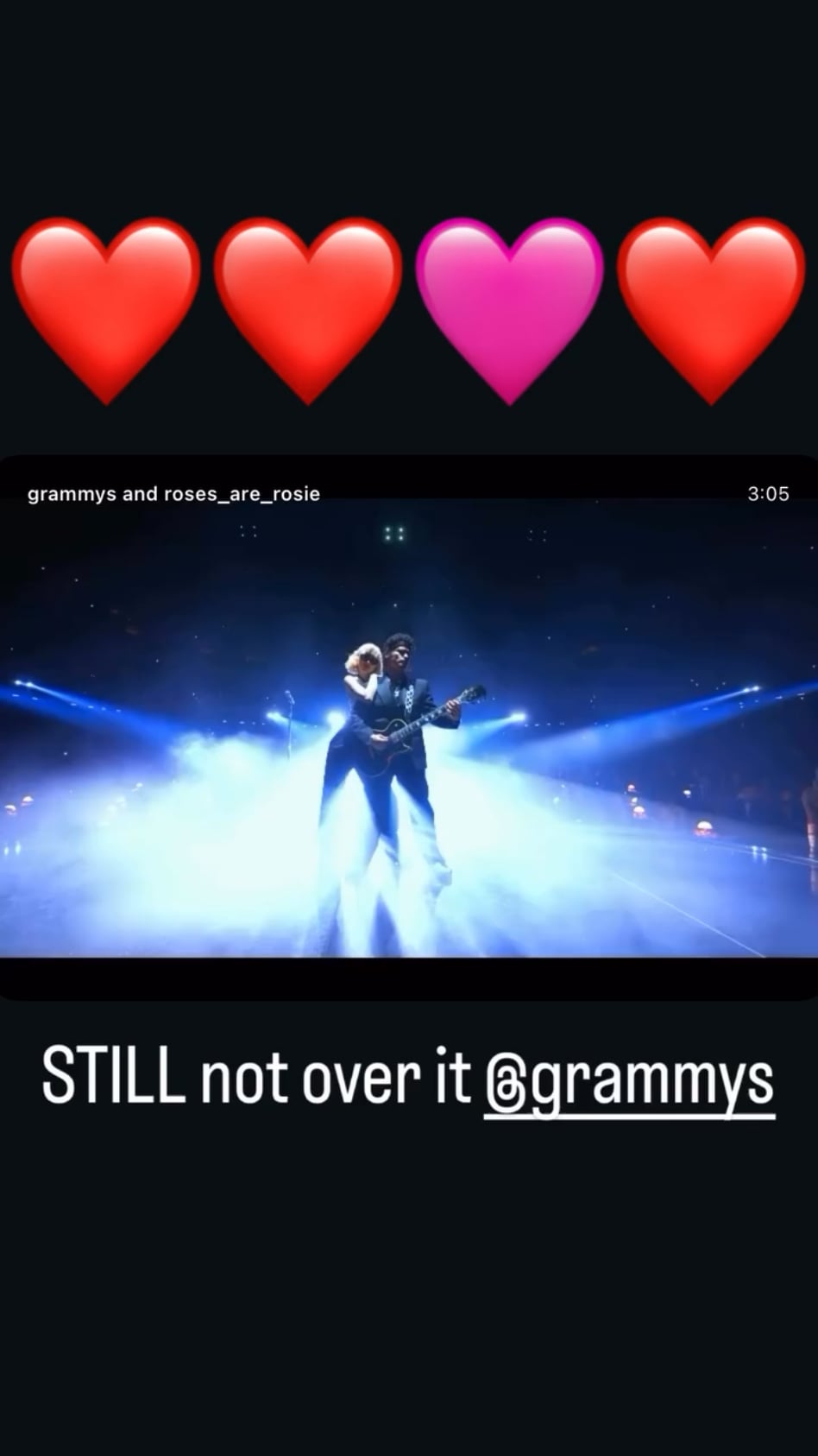 260208 Rosé IG Story Update