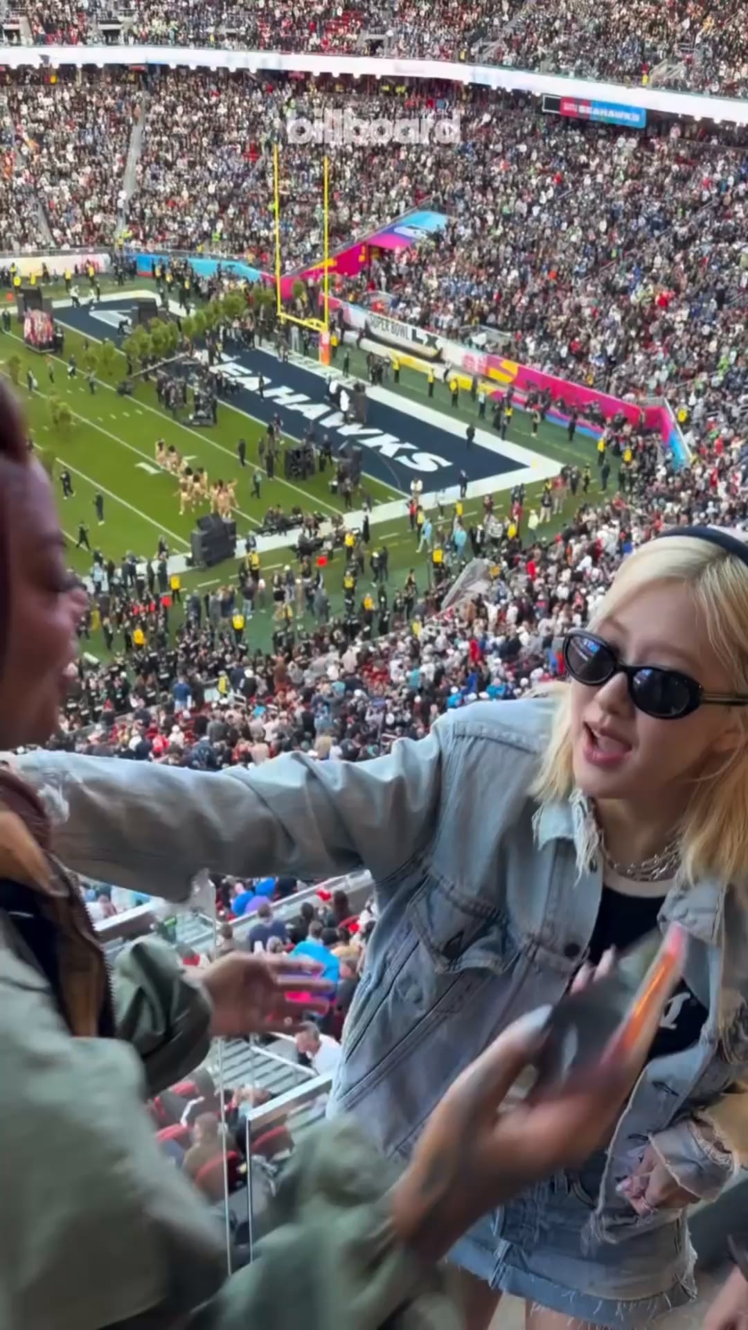 260208 ROSÉ @ the Super Bowl