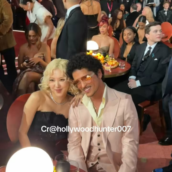 ROSÉ with Bruno Mars, Billie Eilish, Sabrina Carpenter, Bad Bunny, Miley Cyrus, SZA, Charlotte Lawrence, & Audrey Nuna @ the Grammys