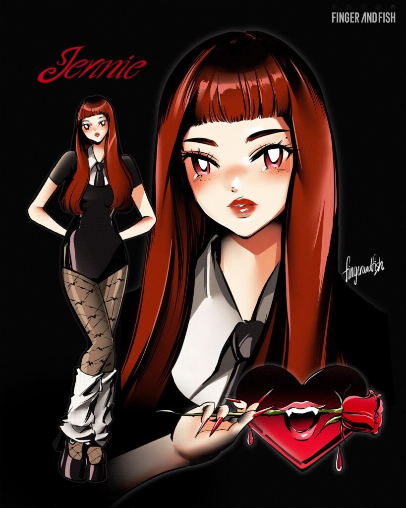 Jennie - Ruby fanart by me ✨