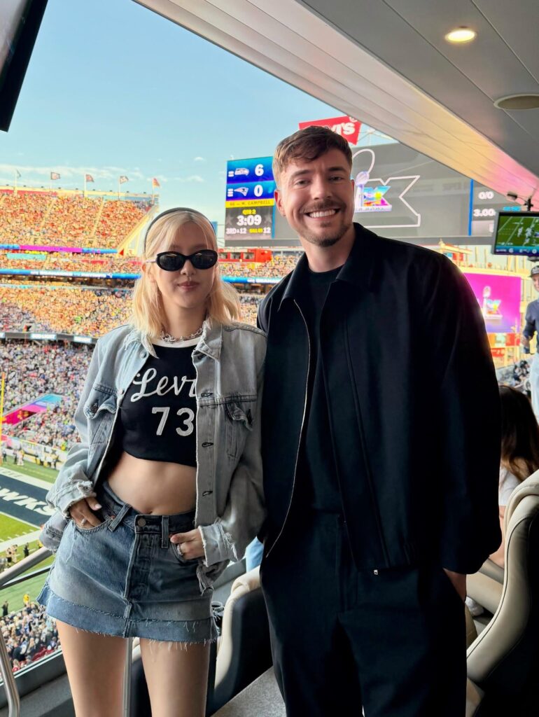 260208 Mr Beast IG Update w/ ROSÉ