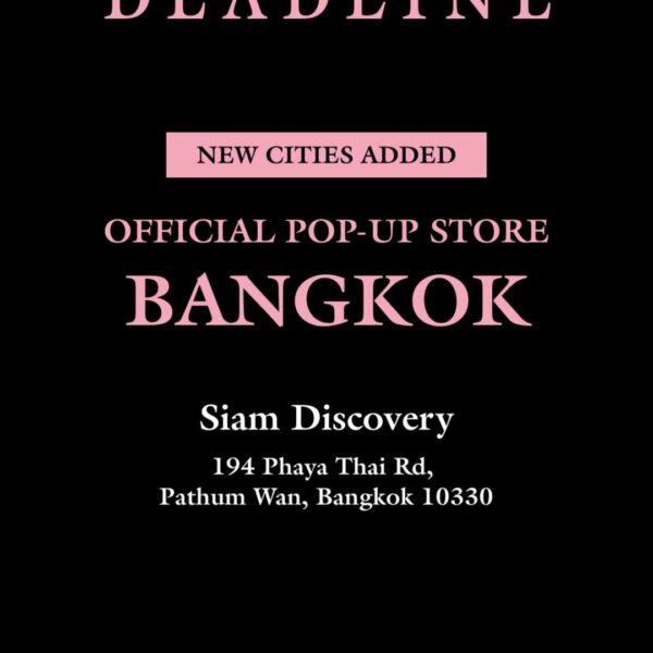 260213 BLACKPINK 3rd MINI ALBUM [DEADLINE] OFFICIAL POP-UP | NEW CITIES ADDED