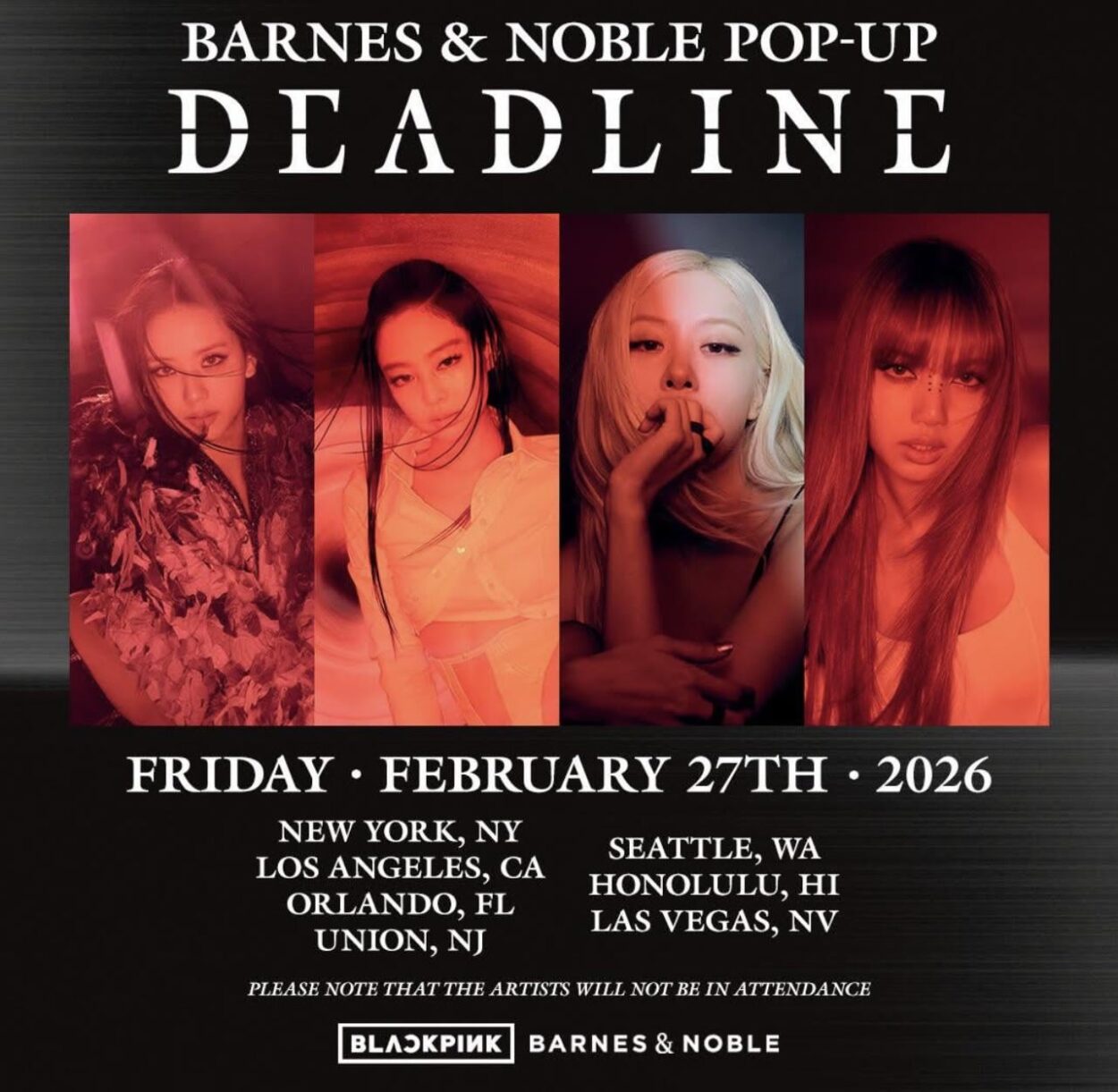 260225 YG update: Does anyone know the specific location for the Los Angeles Barnes & Noble pop up? I can’t find it anywhere