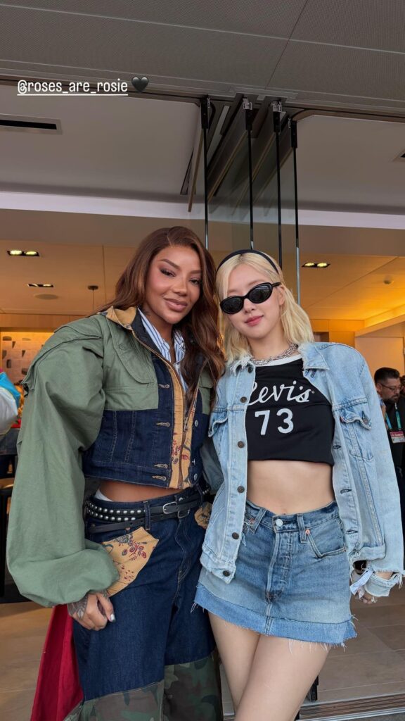 260208 ROSÉ w/ Ludmilla @ the Super Bowl
