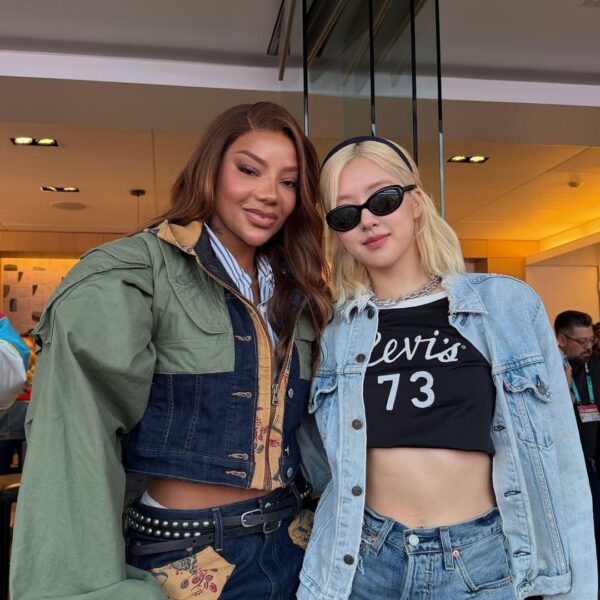260208 ROSÉ w/ Ludmilla @ the Super Bowl