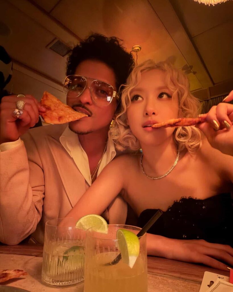 260203 Bruno Mars IG Update with Rosé