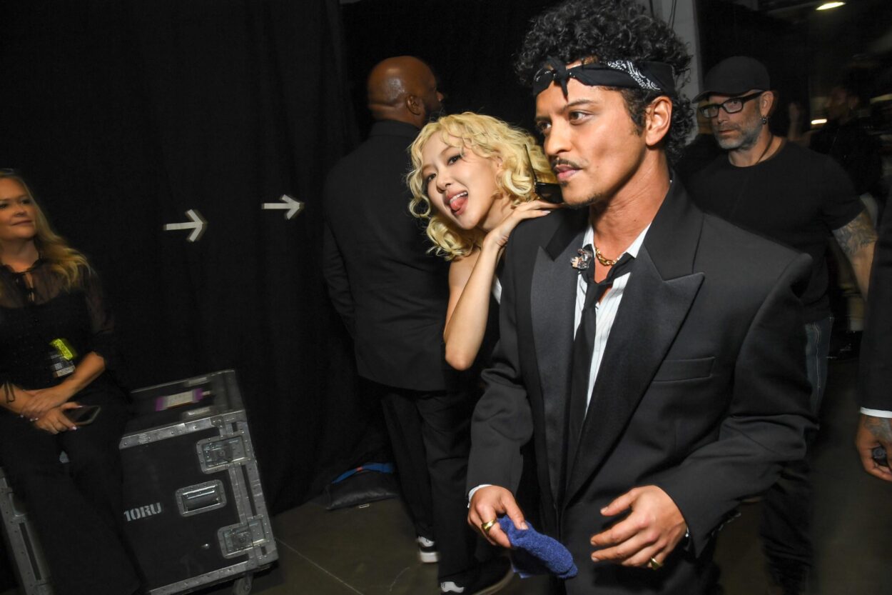 260201 ROSÉ w/ Bruno Mars @ The 68th Annual Grammy Awards Backstage