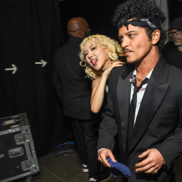 260201 ROSÉ w/ Bruno Mars @ The 68th Annual Grammy Awards Backstage