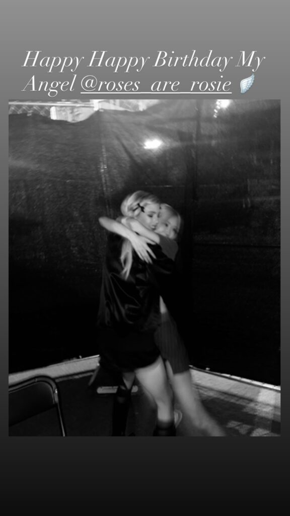 260211 Stella Maxwell IG Story Update w/ ROSÉ