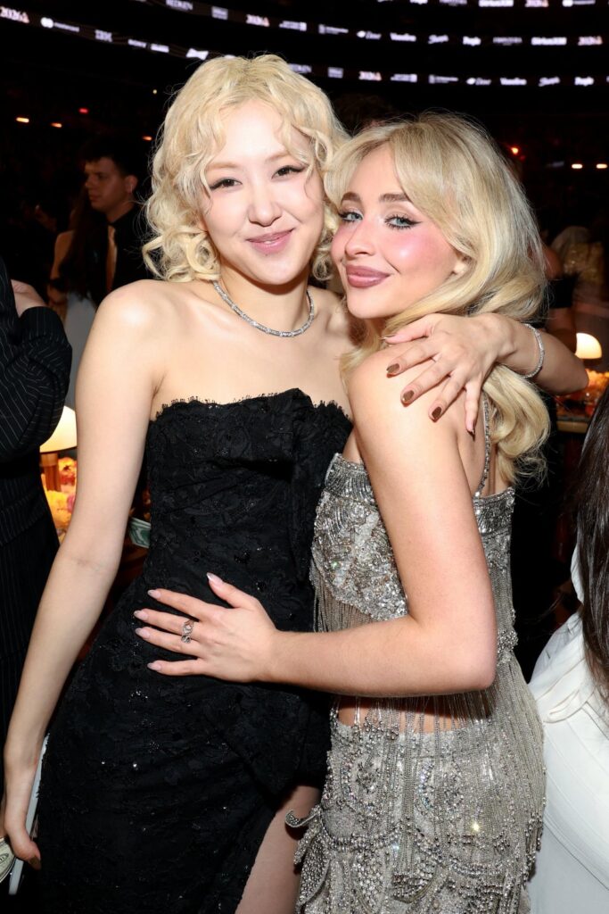 260201 ROSÉ w/ Sabrina Carpenter @ The 68th Annual Grammy Awards