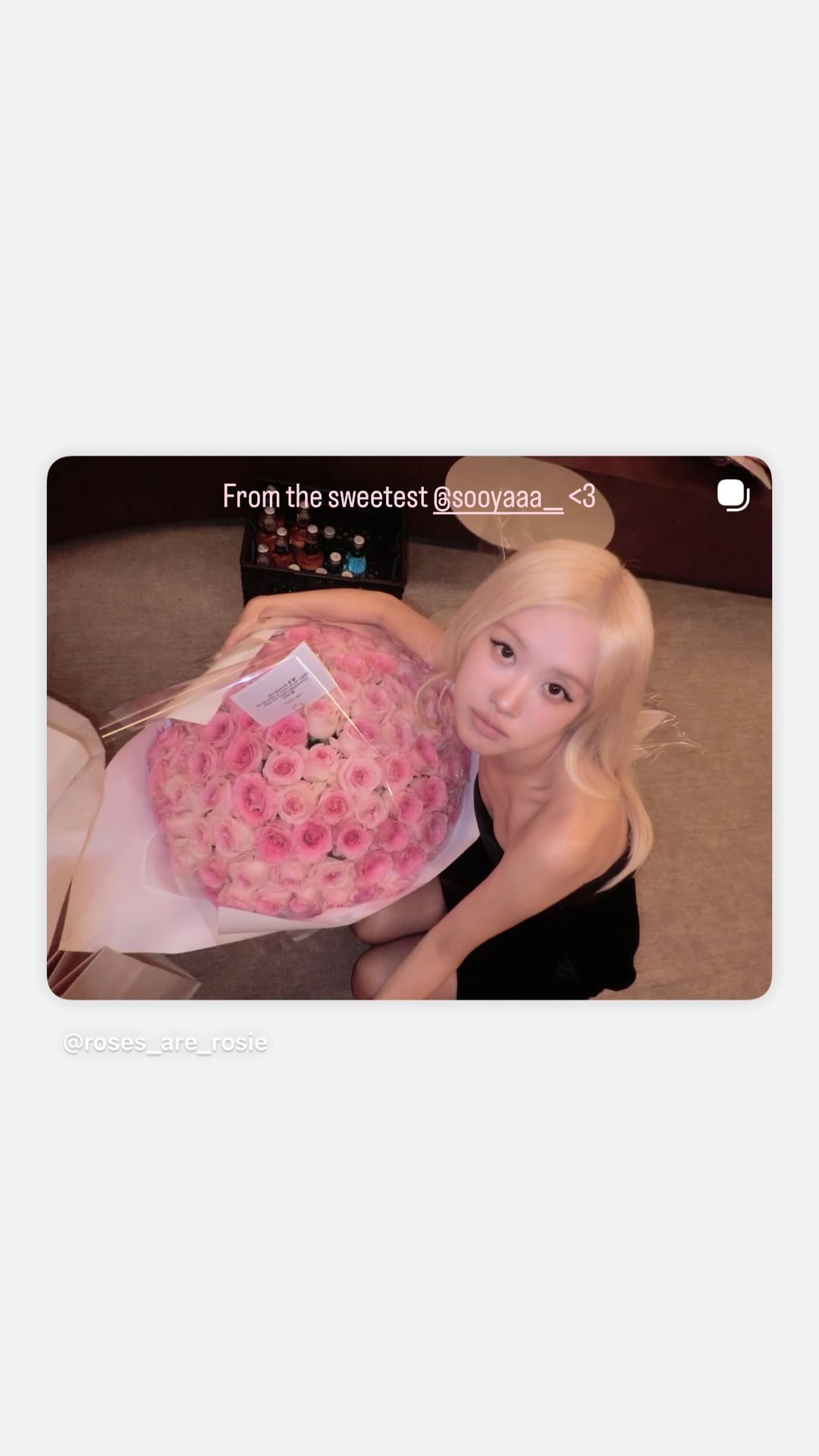 260212 Rosé IG Story Update