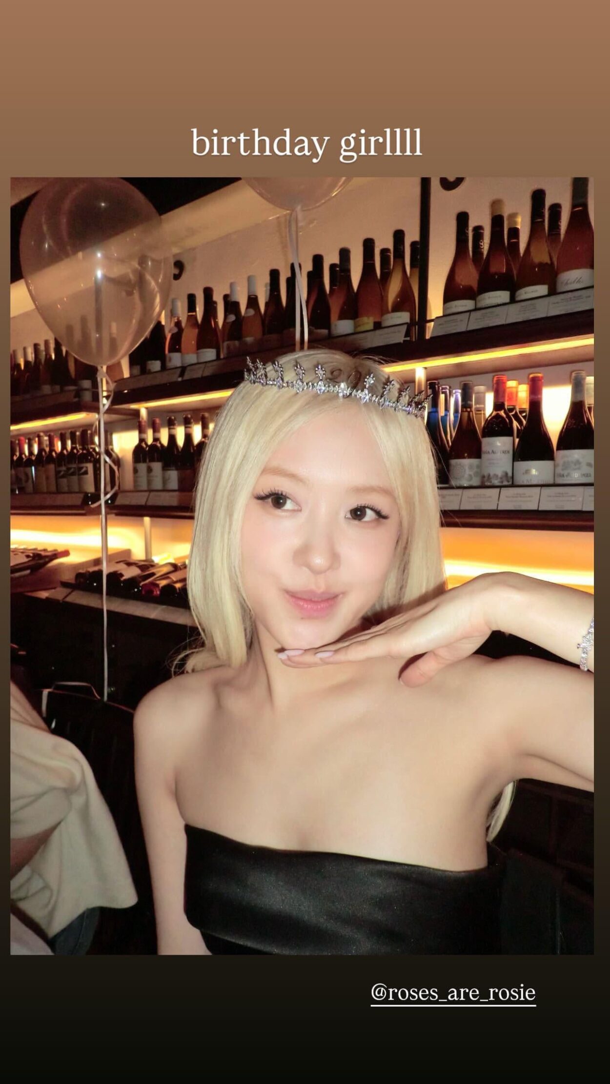 260211 joanday IG Story Update w/ Rosé