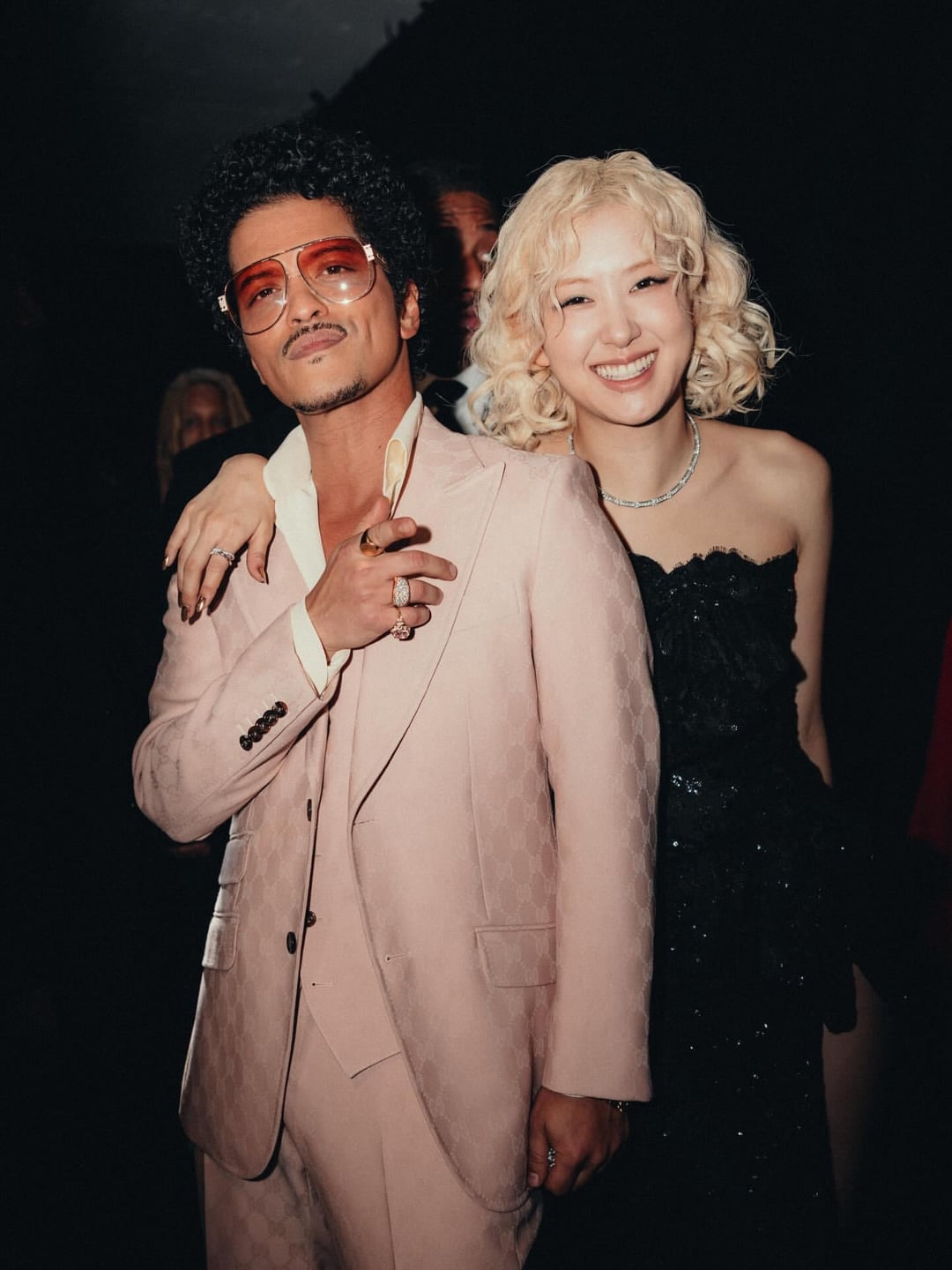 260201 ROSÉ & Bruno Mars backstage @ the 68th Grammy Awards