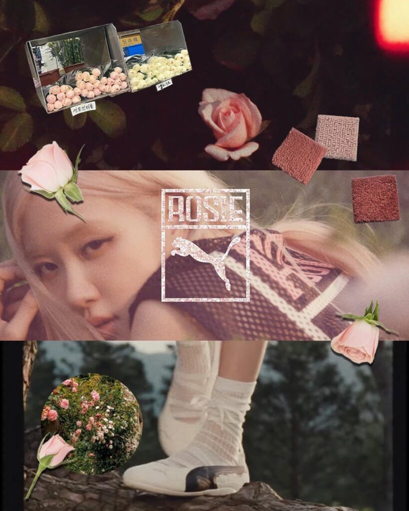 ROSÉ x PUMA behind the scenes