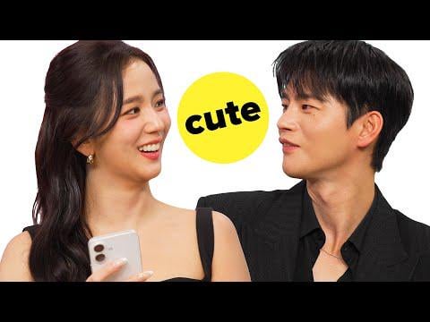 260312 Jisoo and Seo In-guk Take The Co-Star Test | BuzzFeed Celeb