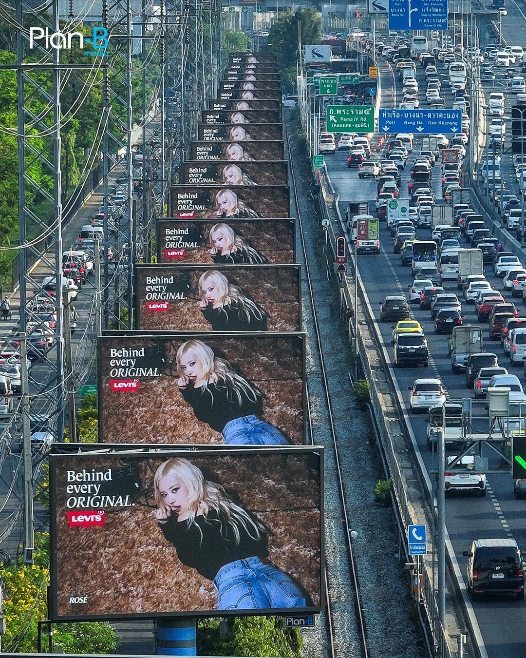 ROSÉ for LEVI’S in Thailand