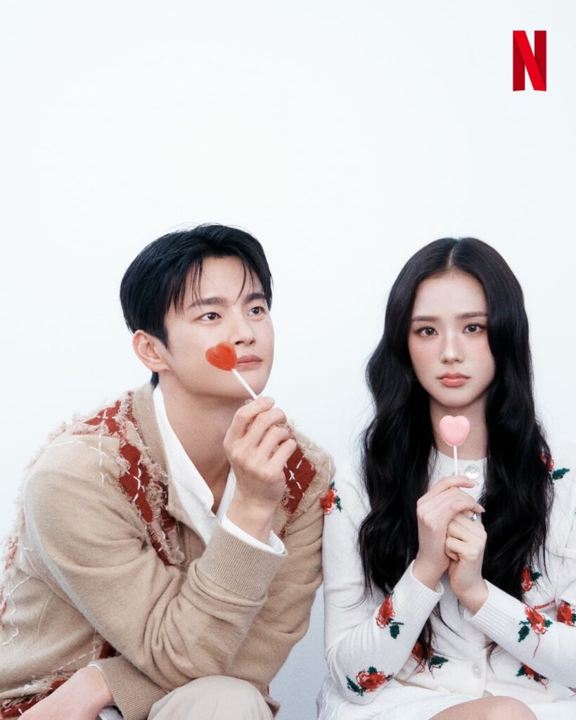 260314 Jisoo w/ Seo Inguk for 'Boyfriend on Demand'