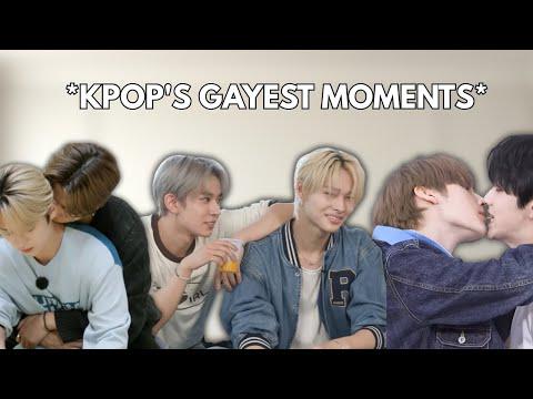 Idols being friendly