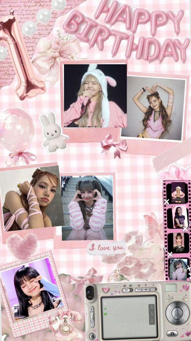 “Born to shine, born to inspire ✨💖 Happy Birthday to my forever favorite, my angel 🐰🎂 Lisa Manoban 🖤