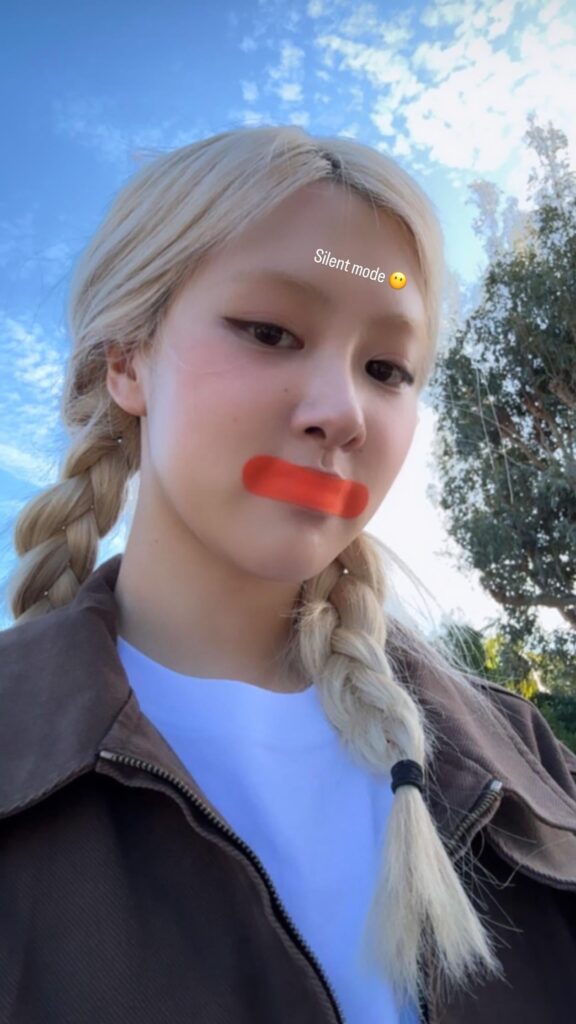 260326 Rosé IG Story Update