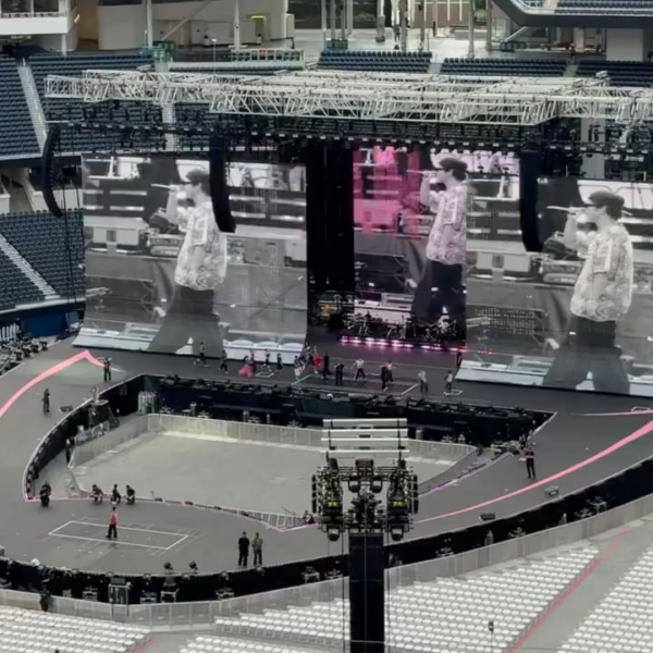 ROSÉ & Bruno Mars - ‘APT.’ Soundcheck in LA