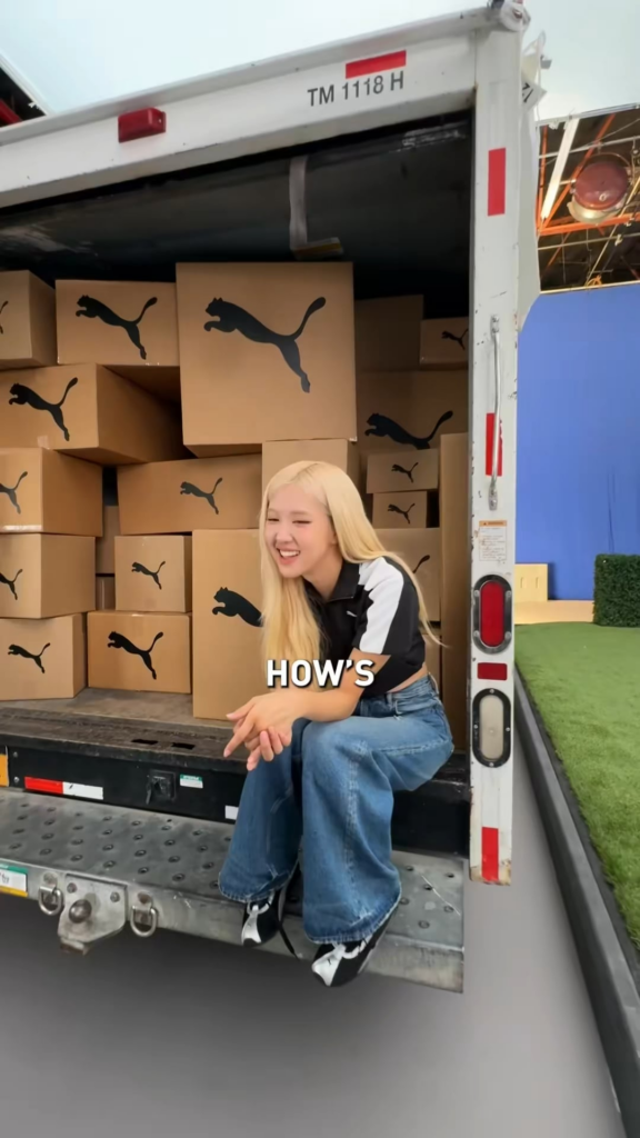 ROSÉ for PUMA
