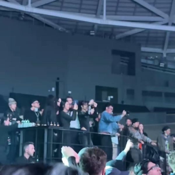 260307 LISA attended Bad Bunny's Billions Club Live event in Tokyo.