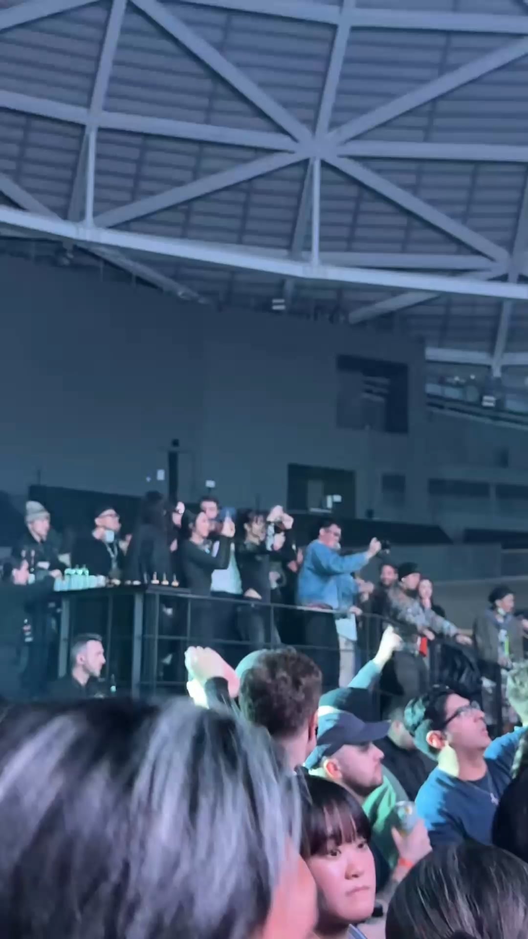 260307 LISA attended Bad Bunny's Billions Club Live event in Tokyo.