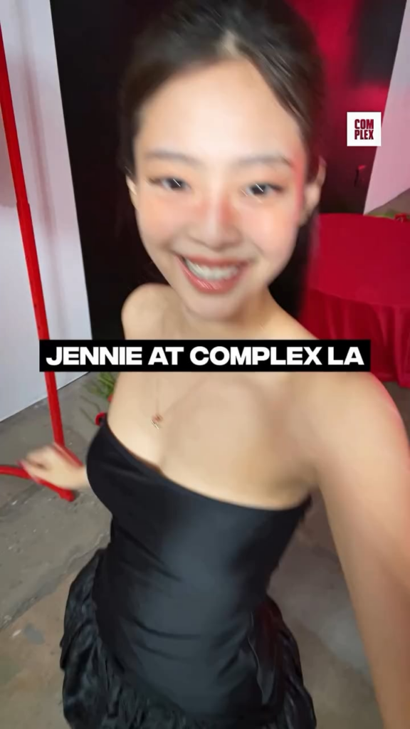 Jennie of Blackpink - Complex Music LA Instagram Update