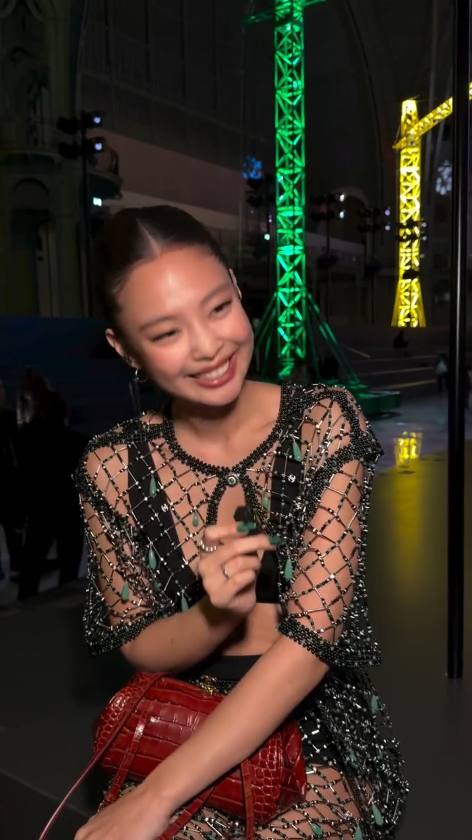 260310 Jennie Interview @ CHANEL Paris Fashion Week