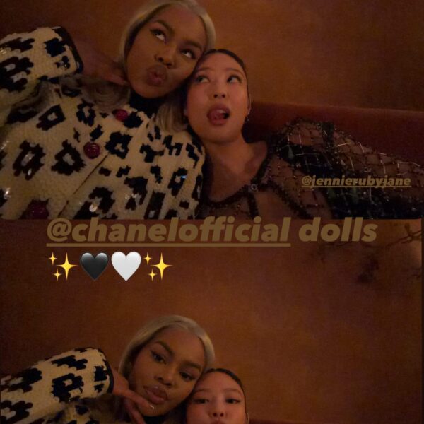 260310 Teyana Taylor IG Story Update w/ Jennie