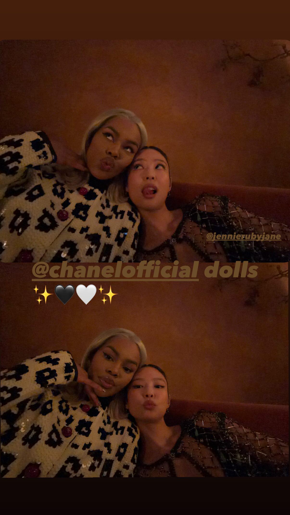 260310 Teyana Taylor IG Story Update w/ Jennie