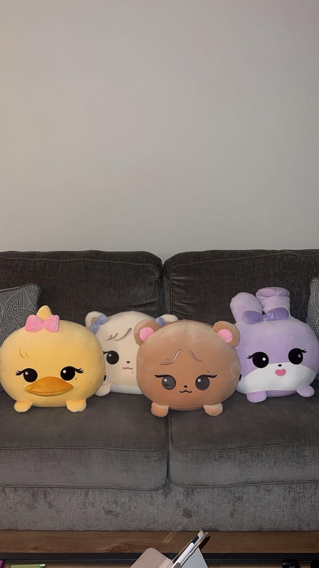 260308 Blackpink DEADLINE Character Face Cushions