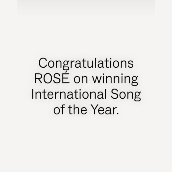 260302 Rosé IG Story Update