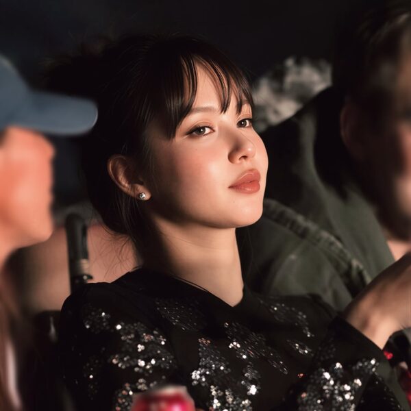 260307 Lisa attends Bad Bunny's performance during Spotify's Billions Club Live Show at Tipstar Dome Chiba in Tokyo