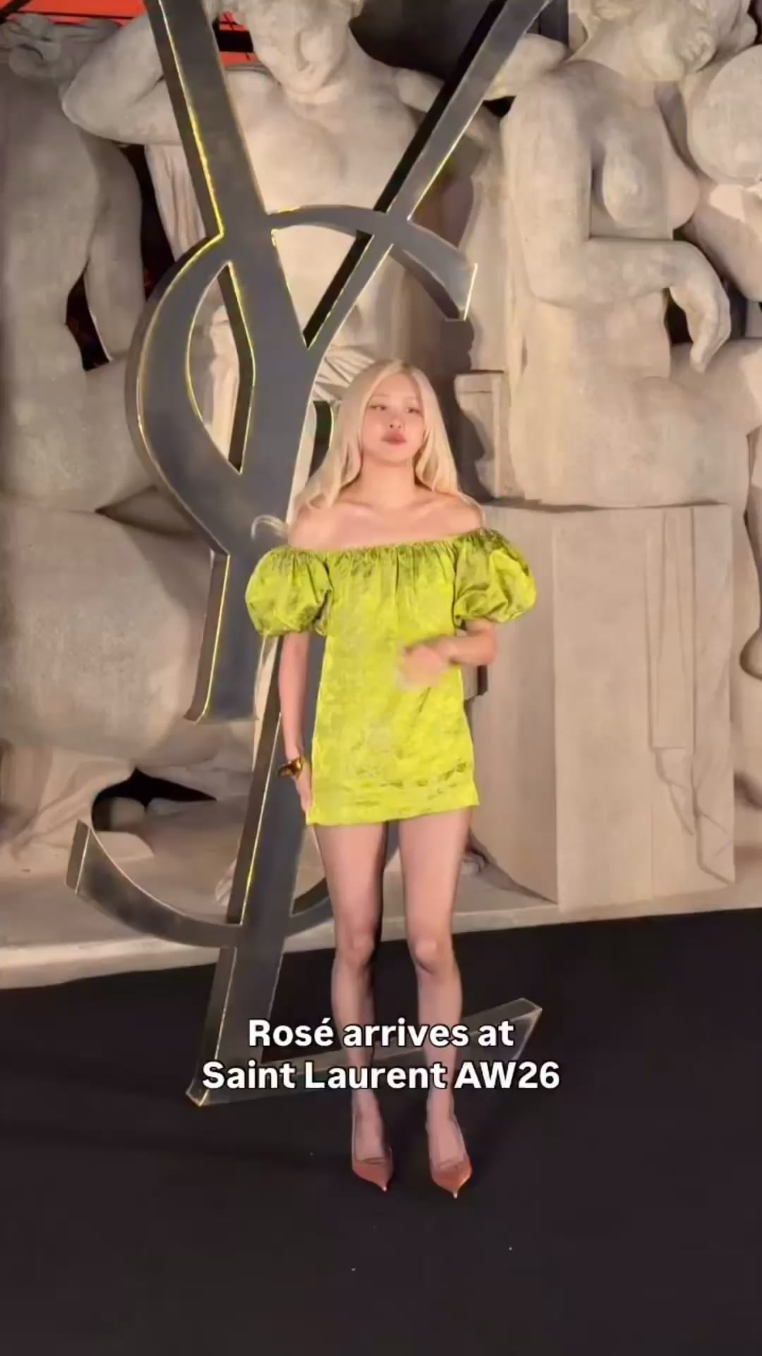 260303 ROSÉ @ SAINT LAURENT Paris Fashion Week