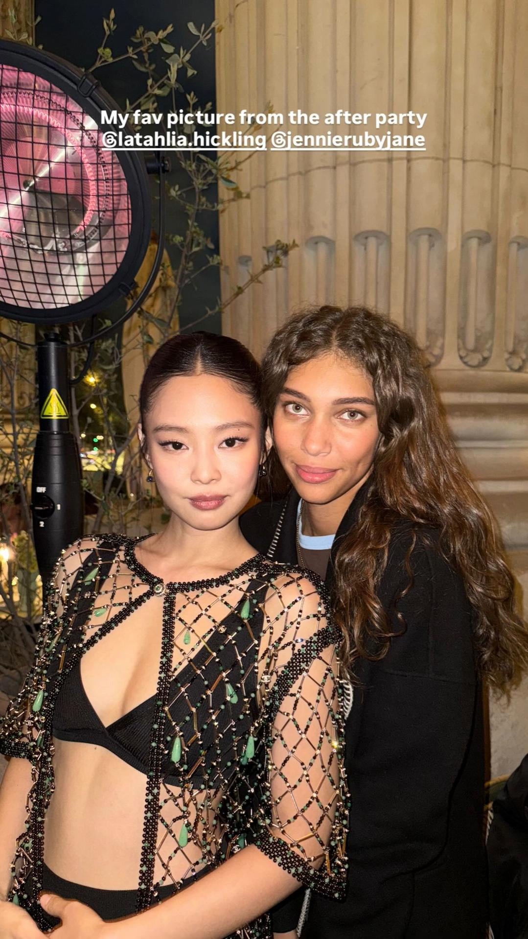 260313 bhavithamandava IG Story Update w/ Jennie